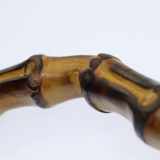 Gucci Vintage Bamboo Backpack Leather