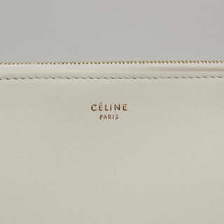 Celine Bicolor Solo Clutch Leather