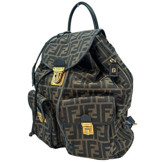 Fendi FENDI BACKPACK DAYPACK ZUCCA Canvas