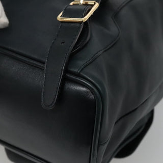 Gucci Vintage Bamboo Backpack Leather