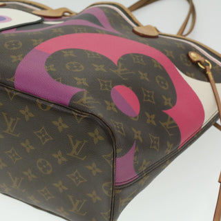 Louis Vuitton Neverfull NM Tote Limited Edition Game On Monogram Canvas