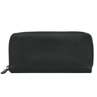 Louis Vuitton Zippy Wallet Vertical Monogram Shadow Leather
