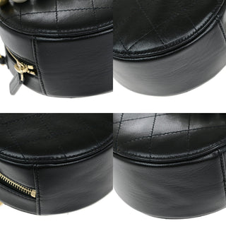 Chanel Chic Pearls Round Clutch with Chain Quilted Lambskin