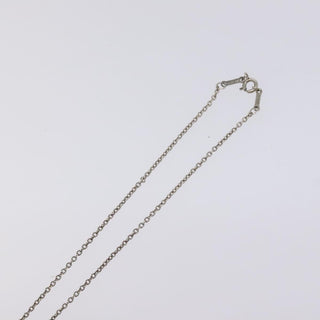 Tiffany & Co. Elsa Peretti Open Heart Pendant Necklace Sterling Silver