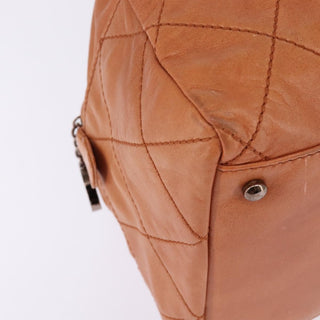 Chanel Cloudy Bundle Bowler Bag Quilted Lambskin