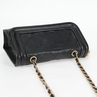 Chanel Vintage Tassel Flap Bag Leather