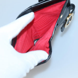 Celine Circle Logo Compact Wallet Leather