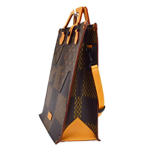 Louis Vuitton Nigo Tote Limited Edition Giant Damier and Monogram Canvas