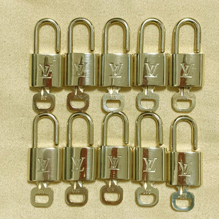 Louis Vuitton Cadenas Bag Charm Gold-plated
