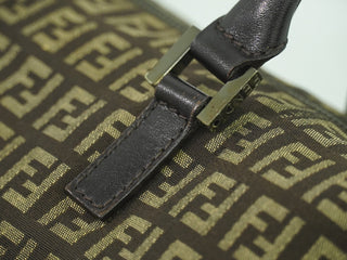 Fendi Vintage Top Handle Bag Zucchino