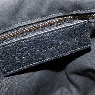 Balenciaga Pom Pon Giant Studs Bag Leather