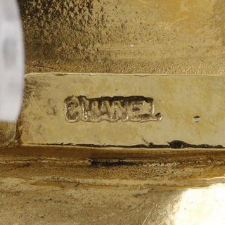 Chanel Vintage Round CC Clip-On Earring Metal