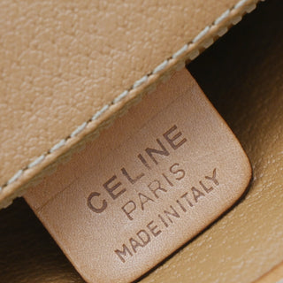 Celine Macadam Shoulder Bag Leather