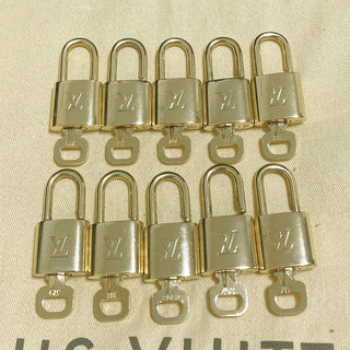 Louis Vuitton Cadenas Bag Charm Gold-plated