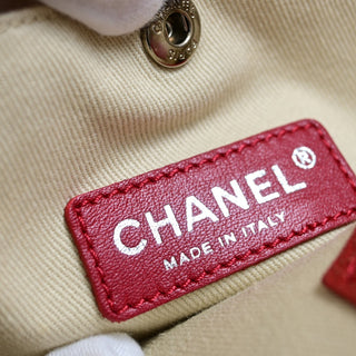 Chanel Le Train Tote Printed Coated Canvas