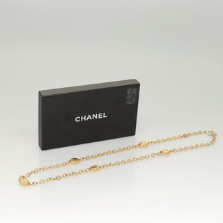 Chanel CC Quilted Medallion Chain Belt Metal