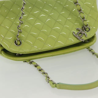 Chanel Just Mademoiselle Bag Quilted Patent