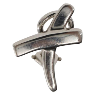 Tiffany & Co. Paloma Picasso Graffiti X Clip-On Earrings Silver