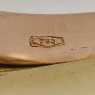 Cartier Trinity Earrings 18K Tricolor Gold with Cultured Pearls