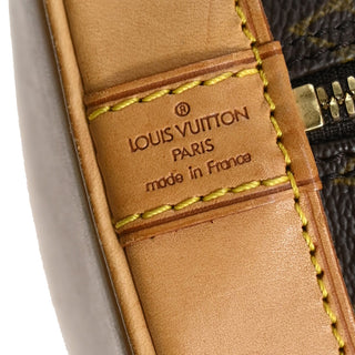 Louis Vuitton Alma Handbag Monogram Canvas