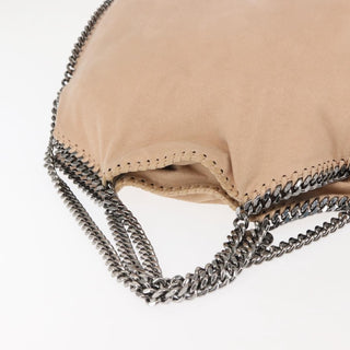 Stella McCartney Falabella Fold Over Bag Faux Suede