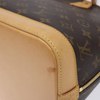 Louis Vuitton Vintage Alma Handbag Monogram Canvas