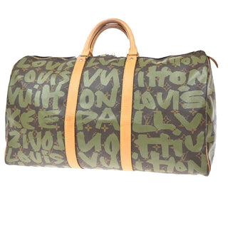 Louis Vuitton Keepall Bag Limited Edition Monogram Graffiti