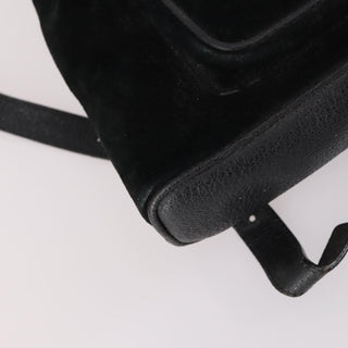 Gucci Vintage Bamboo Backpack Suede