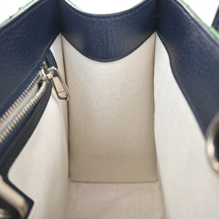 Gucci Structured Top Handle Open Tote GG Canvas