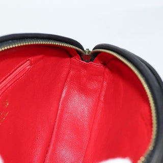 Chanel Vintage Diamond CC Tassel Clutch Quilted Satin