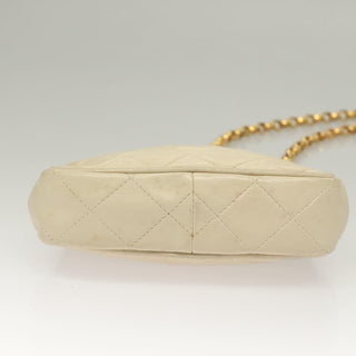 Chanel Vintage Diamond CC Tassel Waist Bag Quilted Lambskin