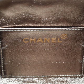 Chanel Vintage Chain Frame Bag Quilted Lambskin