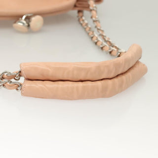 Chanel Kisslock Accordion Handbag Leather