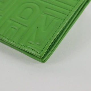 Fendi Wallet on Chain Logo Embossed Leather