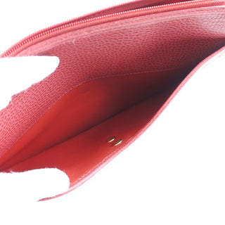 Christian Dior Logo Pouch Leather