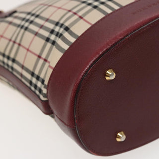 Burberry Nova Check Tote canvas check pattern
