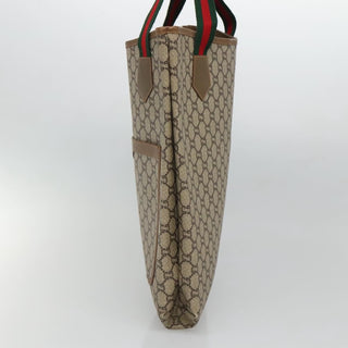 Gucci Vintage Web Strap Tote GG Coated Canvas