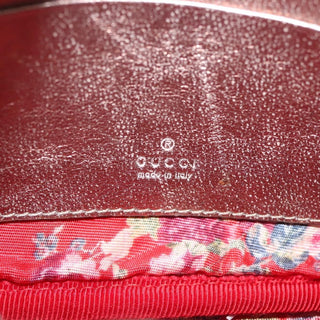 Gucci Trapuntata Camera Shoulder Bag Quilted Laminated Leather