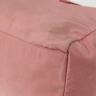 Prada Side Pocket Bauletto Bag Nylon with Leather