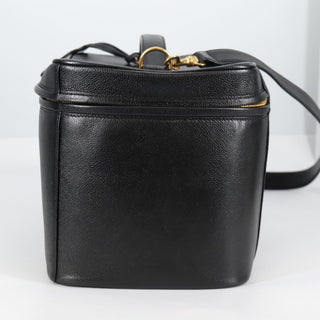 Chanel Vintage Timeless Vanity Case Caviar