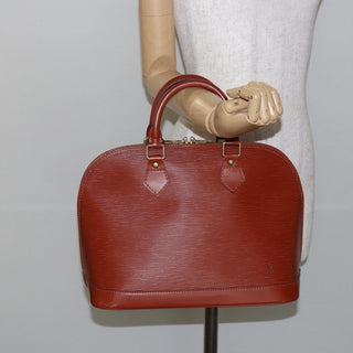 Louis Vuitton Alma Handbag Epi Leather