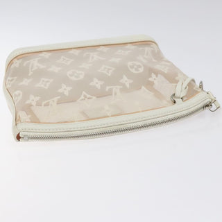 Louis Vuitton Transparence Lockit Handbag Mesh and Leather