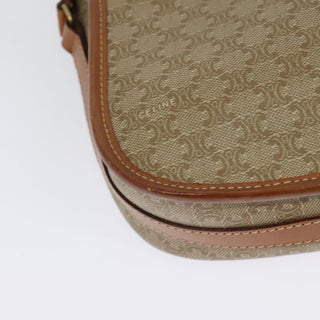 Celine Macadam Shoulder Bag PVC Leather