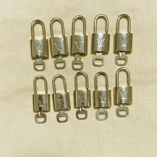 Louis Vuitton Cadenas Bag Charm Gold-plated