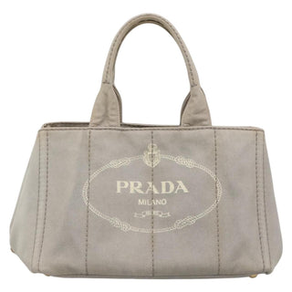 Prada Canapa Convertible Tote Canvas