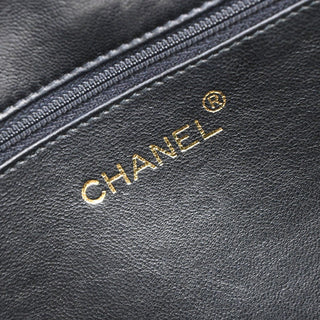 Chanel Vintage CC Chain Full Flap Bag Quilted Leather