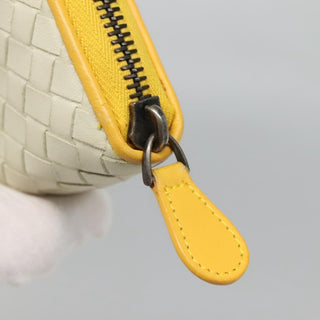 Bottega Veneta Intrecciato Long Zip  Wallet Leather