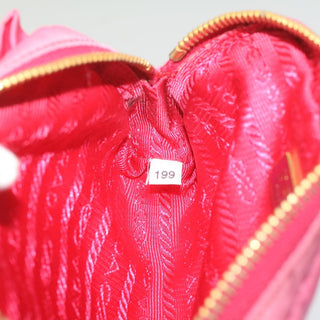 Prada Bow Camera Crossbody Bag Tessuto