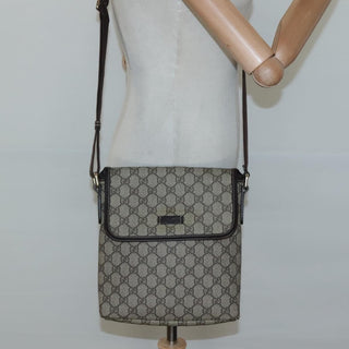 Gucci Flap Messenger GG Coated Canvas
