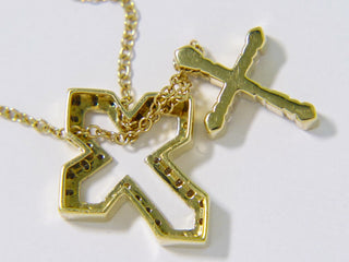 Damiani Belle Epoque Pendant Necklace 18K Yellow Gold and Diamonds